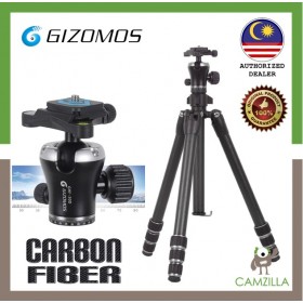 GIZOMOS GP-26C4 PROFESSIONAL CARBON TRIPOD WITH PRO BALL HEAD